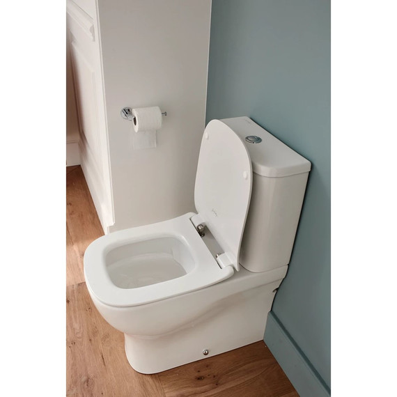 Унитаз-компакт безободковый Jacob Delafon Struktura UJI102-00 - фото 5