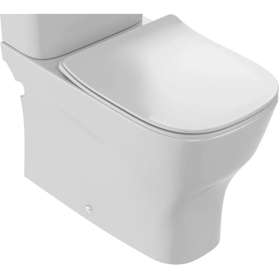 Унитаз-компакт безободковый Jacob Delafon Struktura UJI102-00 - фото 2