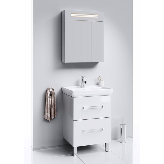 Тумба напольная с раковиной Aqwella Нео 60 см Neo.01.06 - фото 5