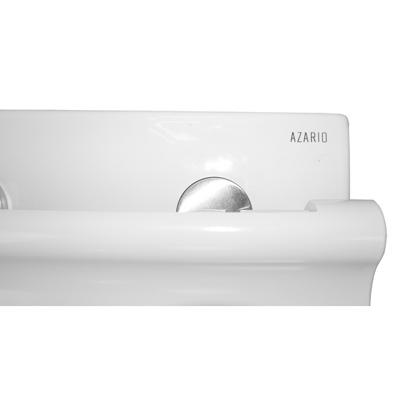 Унитаз подвесной безободковый Azario Geno AZ-2196-D с тонкой крышкой микролифт - фото 9