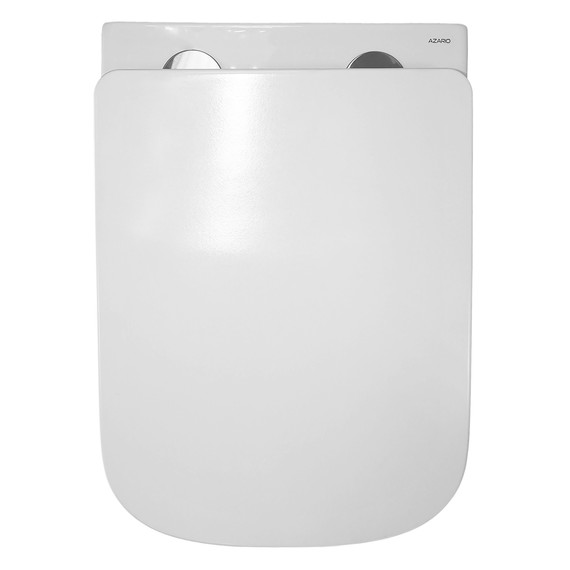 Унитаз подвесной безободковый Azario Cascad M AZ-10002 с тонкой крышкой микролифт (Система смыва Торнадо) - фото 11