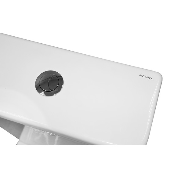 Унитаз-компакт безободковый Azario Kashmir AZ-9143S с тонкой крышкой микролифт - фото 12