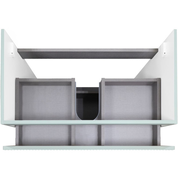 Тумба напольная с раковиной Azario Viola 80/2H 80 см CS00097139, фисташковый - фото 7