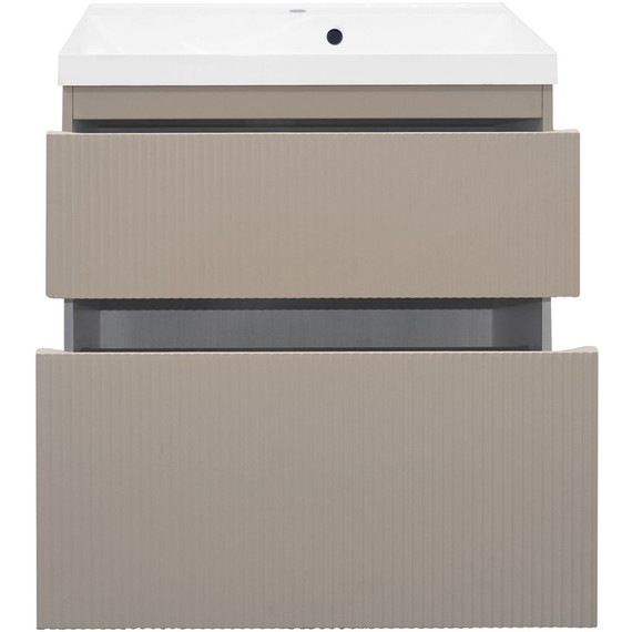 Тумба напольная с раковиной Azario Viola 80/2H 80 см CS00097141, бежевый - фото 6