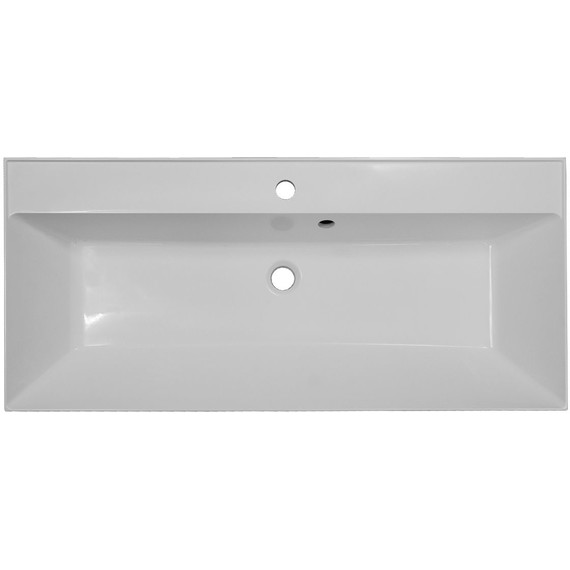 Тумба напольная с раковиной Azario Viola 100/2H 100 см CS00097145, фисташковый - фото 2