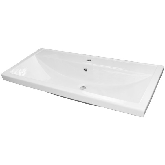 Тумба напольная с раковиной Loranto Kantri 100 см CS00097260 (раковина Фостер 100) белый глянцевый - фото, картинка 2 Тумба напольная с раковиной Loranto Kantri 100 см CS00097260 (раковина Фостер 100) белый глянцевый - фото 2