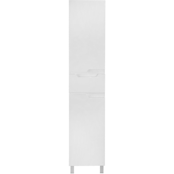 Пенал напольный Loranto Kantri 40 см CS00097261, белый глянцевый - фото 2