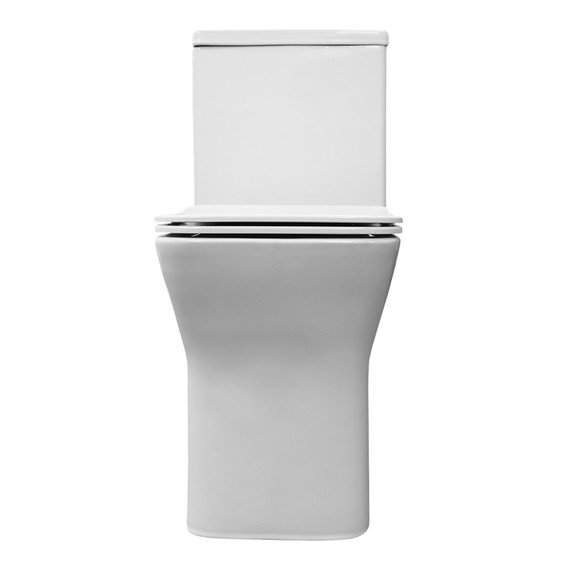 Унитаз-моноблок безободковый Azario Vero AZ-8608 с тонкой крышкой микролифт - фото 12