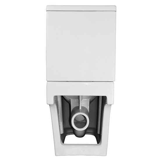 Унитаз-компакт безободковый Azario Ferra AZ-1015 с тонкой крышкой микролифт - фото 13