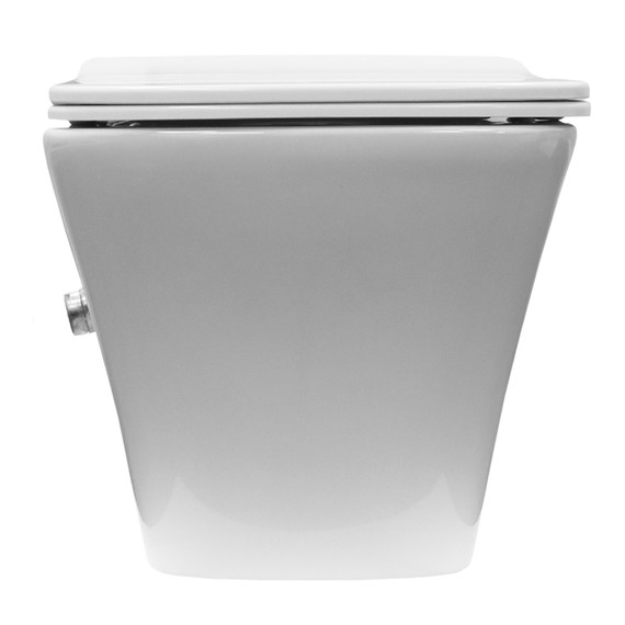 Унитаз подвесной безободковый Azario Nove AZ-9321B с тонкой крышкой микролифт - фото 11