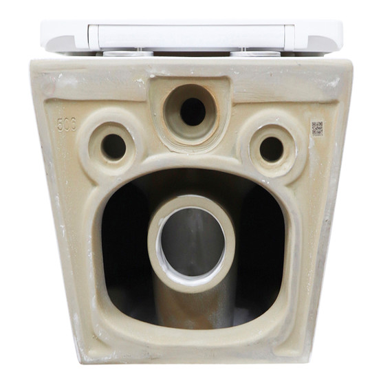 Унитаз подвесной безободковый Azario Nove AZ-9312T с тонкой крышкой микролифт - фото 13