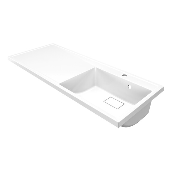 Раковина над стиральной машиной Azario Paola Magenta 120 см R CS00078452 - фото 