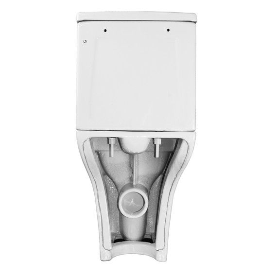 Унитаз-компакт безободковый Azario Iris AZ-8353 с тонкой крышкой микролифт - фото 12