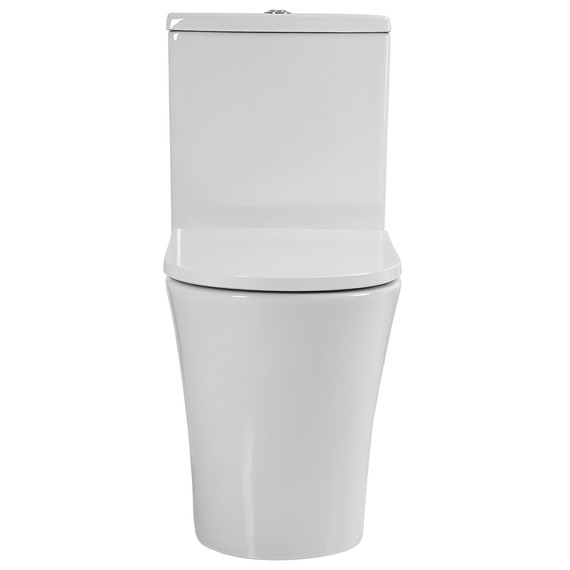 Унитаз-компакт безободковый Azario Vise AZ-1343BT с тонкой крышкой микролифт - фото 3