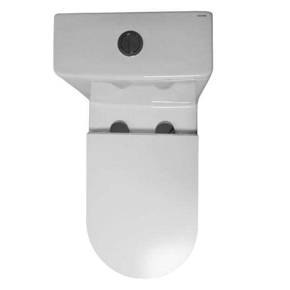 Унитаз-моноблок Azario Eagle AZ-80673 с тонкой крышкой микролифт (Система смыва Торнадо) - фото 11