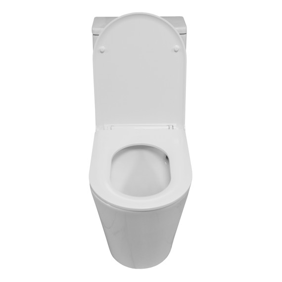 Унитаз-моноблок Azario Eagle AZ-80673 с тонкой крышкой микролифт (Система смыва Торнадо) - фото 5