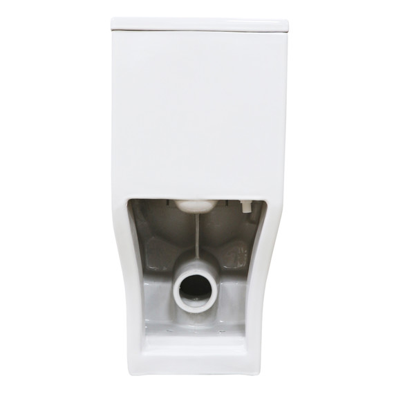 Унитаз-моноблок безободковый Azario Vero AZ-8608 с тонкой крышкой микролифт - фото 14