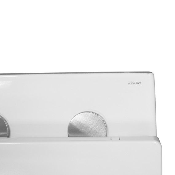 Унитаз подвесной безободковый Azario Nove AZ-9312T с тонкой крышкой микролифт - фото 9