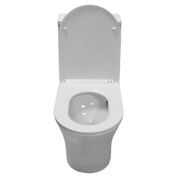 Унитаз-моноблок Azario Vally AZ-80687 с тонкой крышкой микролифт (Система смыва Торнадо) - фото 5