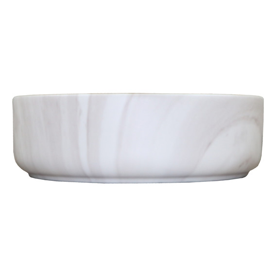 Раковина-чаша Azario 35 см AZ-3134-M817, светлый мрамор - фото 4