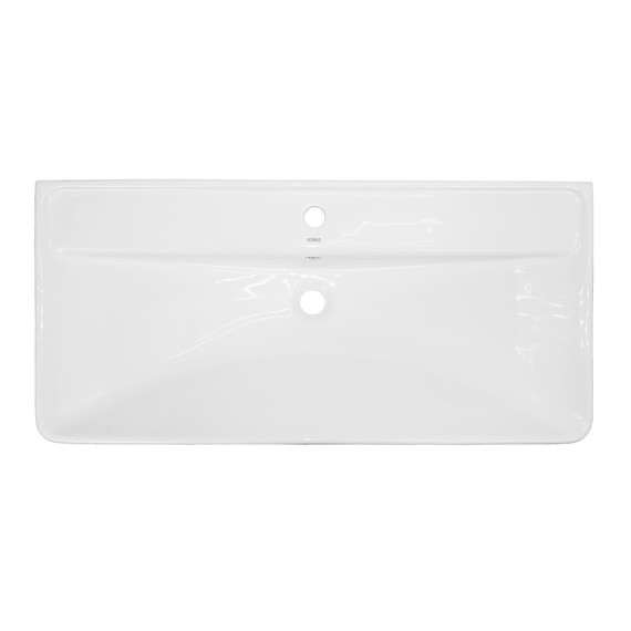 Тумба подвесная с раковиной Azario Ника 100 см CS00089923, белый - фото 5