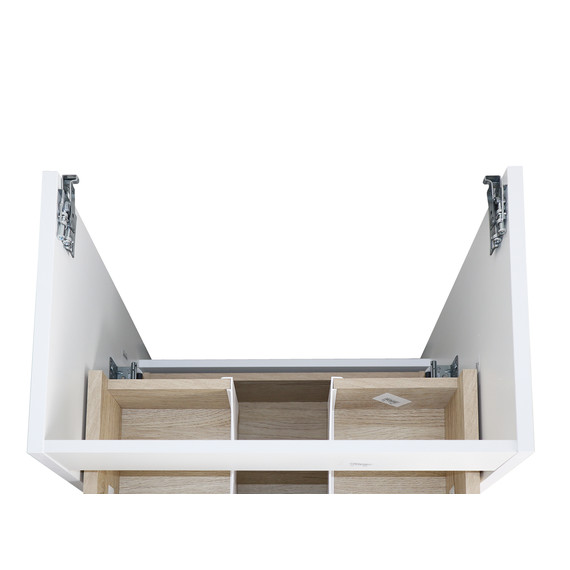 Тумба подвесная с раковиной Azario LOTOS 50 см CS00094662, белый глянцевый - фото 4