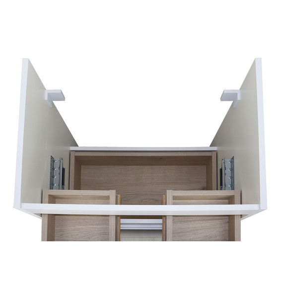 Тумба напольная с раковиной Azario Мила 60 см CS00091364, белый матовый - фото 4