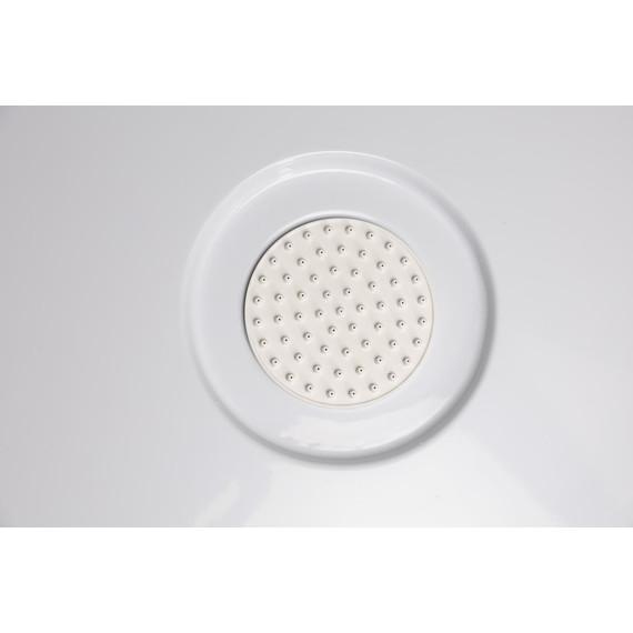 Душевая кабина Niagara Promo P100/80/40L/MT 100x80 см, с высоким поддоном 40 см, профиль белый, стекло матовое (безсиликоновая сборка) - фото 9