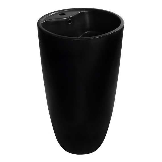 Раковина напольная Azario Tea 45 см AZ-M30149MB, чёрный - фото 2