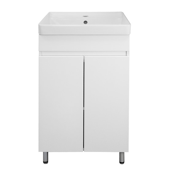 Тумба напольная с раковиной Azario Эстима 50 см CS00094634, белый - фото 4