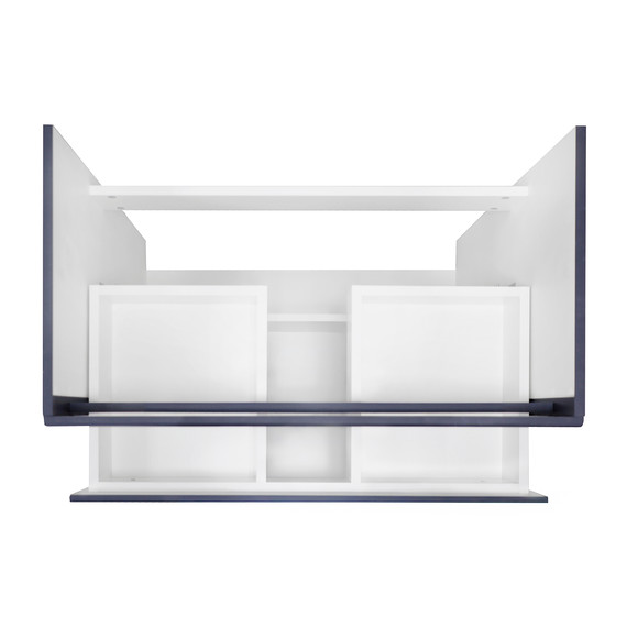 Тумба напольная с раковиной Azario Эстима 80 см CS00094597, графит - фото 5