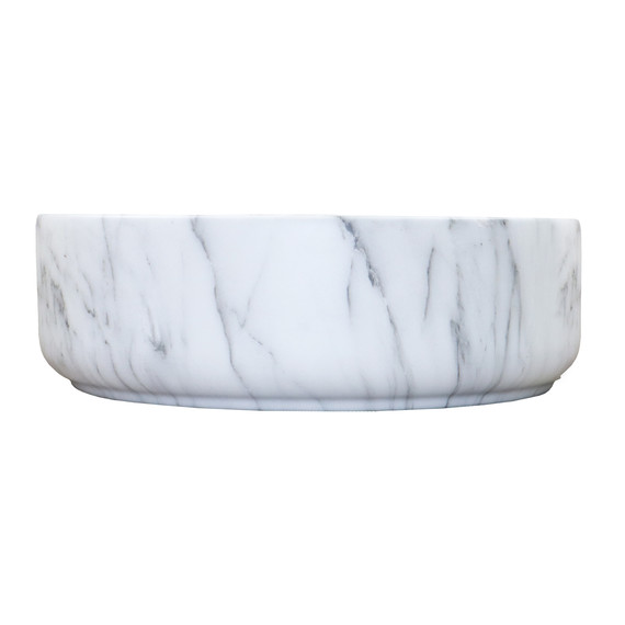 Раковина-чаша Azario 35 см AZ-3134-M820, светлый мрамор - фото 4