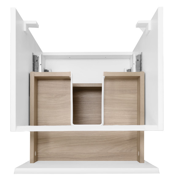 Тумба подвесная с раковиной Azario Мила 50 см CS00097989, белый - фото 5