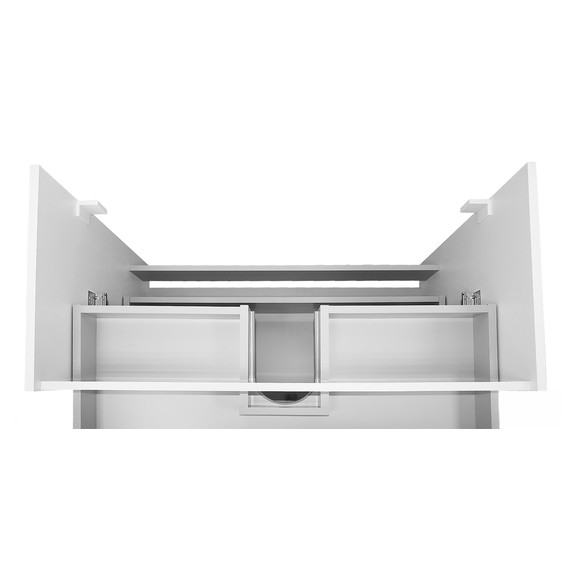 Тумба напольная с раковиной Azario Ника 90 см CS00089956, белый матовый - фото 4