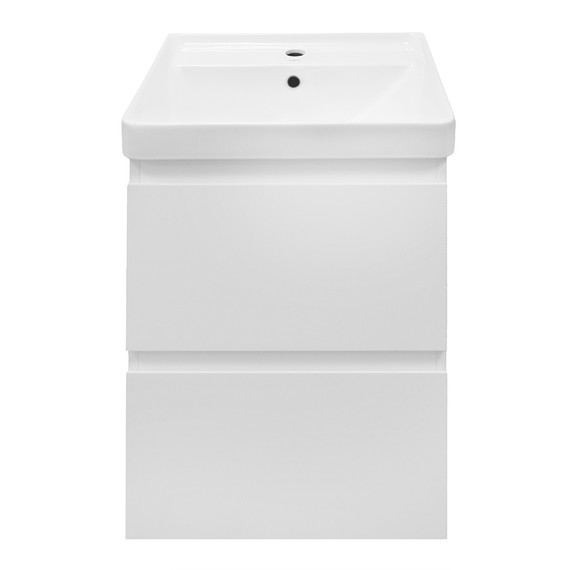 Тумба подвесная с раковиной Azario Мила 50 см CS00097989, белый - фото 2