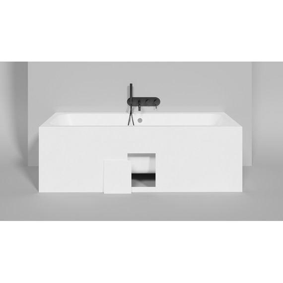 Ванна каменная Salini Orlanda 180x80 см 103212G (S-Sense) глянцевая - фото 8