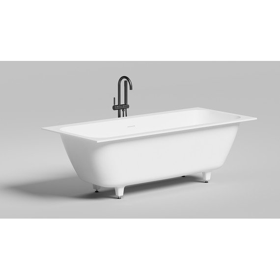 Ванна каменная Salini Orlanda 180x80 см 103312G (S-Sense) глянцевая - фото 2