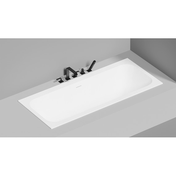 Ванна каменная Salini Orlanda 180x80 см 103312M (S-Sense) матовая - фото 4