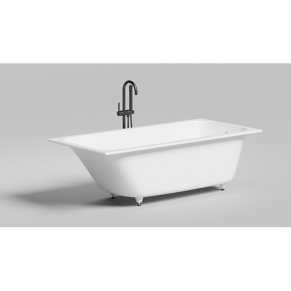 Ванна каменная Salini Orlanda 170x80 см 102016M (S-Sense) матовая - фото 2