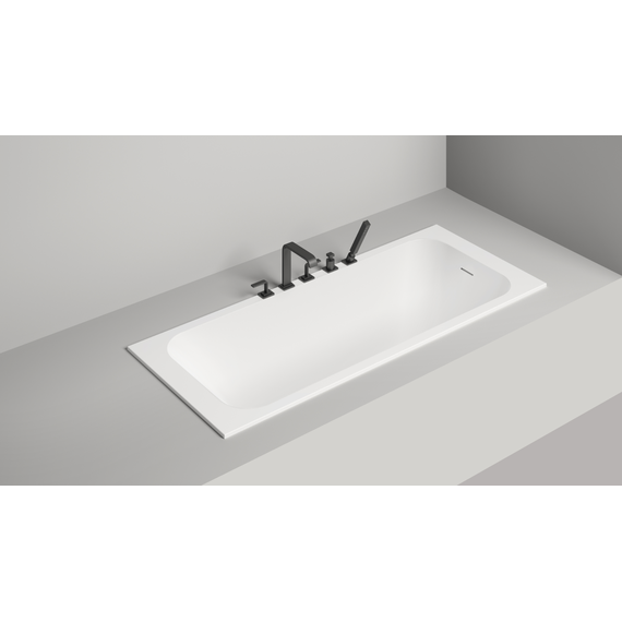 Ванна каменная Salini Orlanda 180x80 см 102112G (S-Sense) глянцевая - фото, картинка 4 Ванна каменная Salini Orlanda 180x80 см 102112G (S-Sense) глянцевая - фото 4