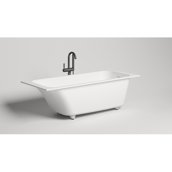 Ванна каменная Salini Orlanda 180x80 см 102112G (S-Sense) глянцевая - фото, картинка 2 Ванна каменная Salini Orlanda 180x80 см 102112G (S-Sense) глянцевая - фото 2