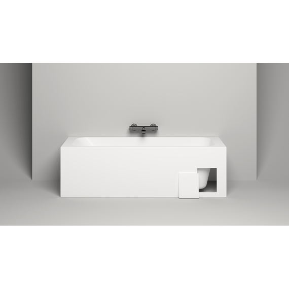 Ванна каменная Salini Orlanda 180x80 см 102112G (S-Sense) глянцевая - фото, картинка 7 Ванна каменная Salini Orlanda 180x80 см 102112G (S-Sense) глянцевая - фото 7