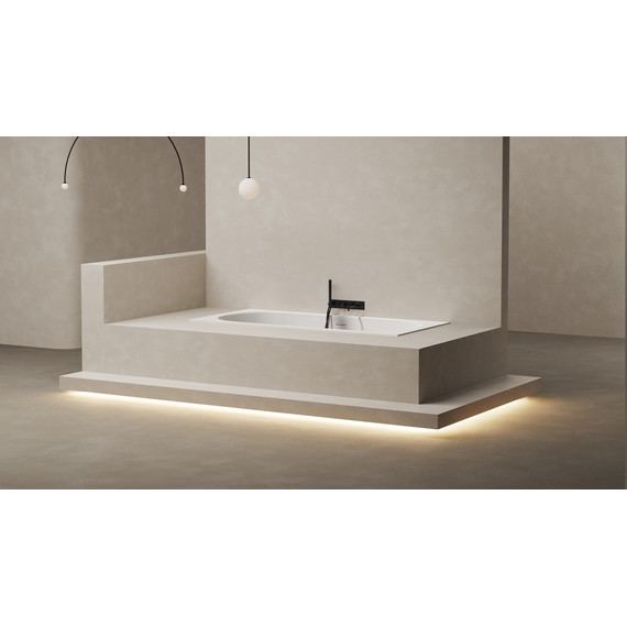 Ванна каменная Salini Ornella 190x90 см 103412G (S-Sense) глянцевая - фото 14