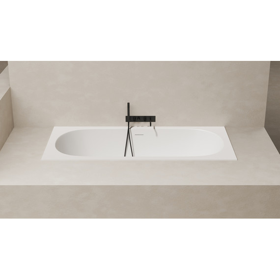 Ванна каменная Salini Ornella 190x90 см 103412M (S-Sense) матовая - фото 12