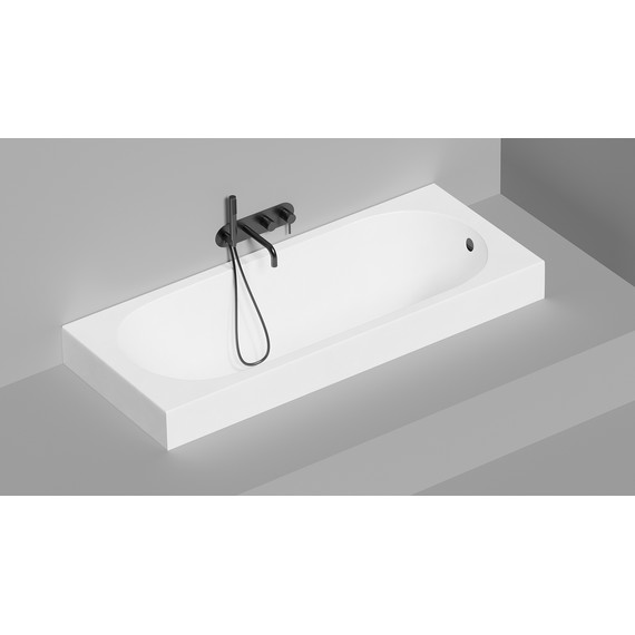 Ванна каменная Salini Ornella 169x70 см 102323M (S-Stone) матовая - фото 6