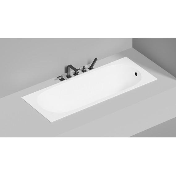 Ванна каменная Salini Ornella 169x70 см 102323M (S-Stone) матовая - фото 7