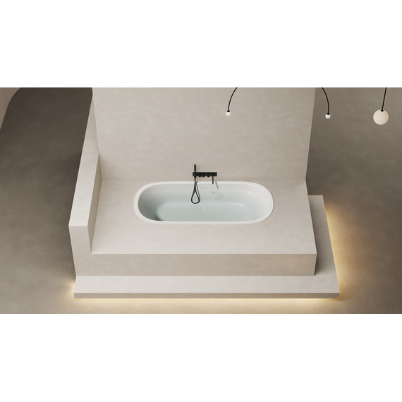 Ванна каменная Salini Ornella 190x90 см 103412G (S-Sense) глянцевая - фото 20