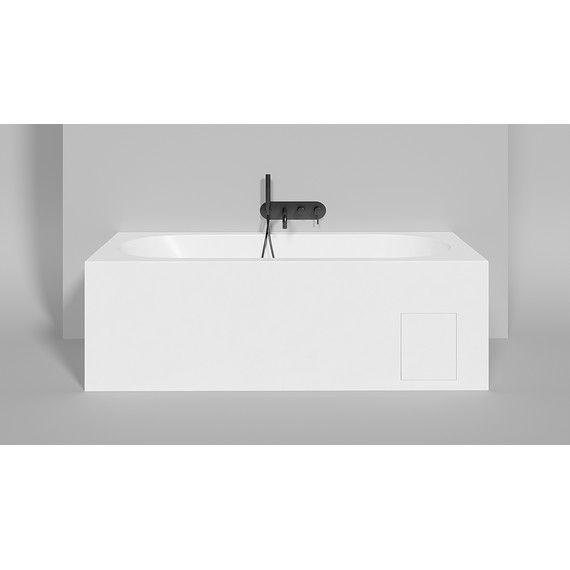 Ванна каменная Salini Ornella 180x80 см 102312M (S-Sense) матовая - фото 6