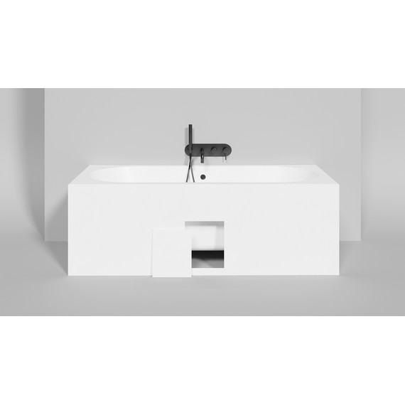 Ванна каменная Salini Ornella 180x80 см 103411M (S-Sense) матовая - фото 6