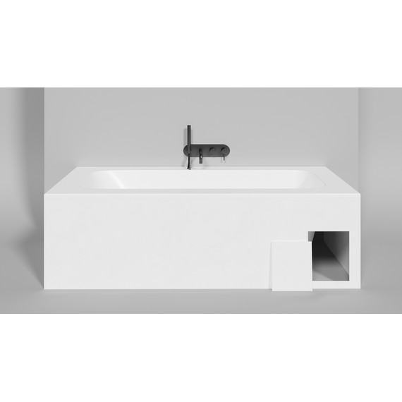 Ванна каменная Salini Orlanda 190x100 см 102114G (S-Sense) глянцевая - фото 5